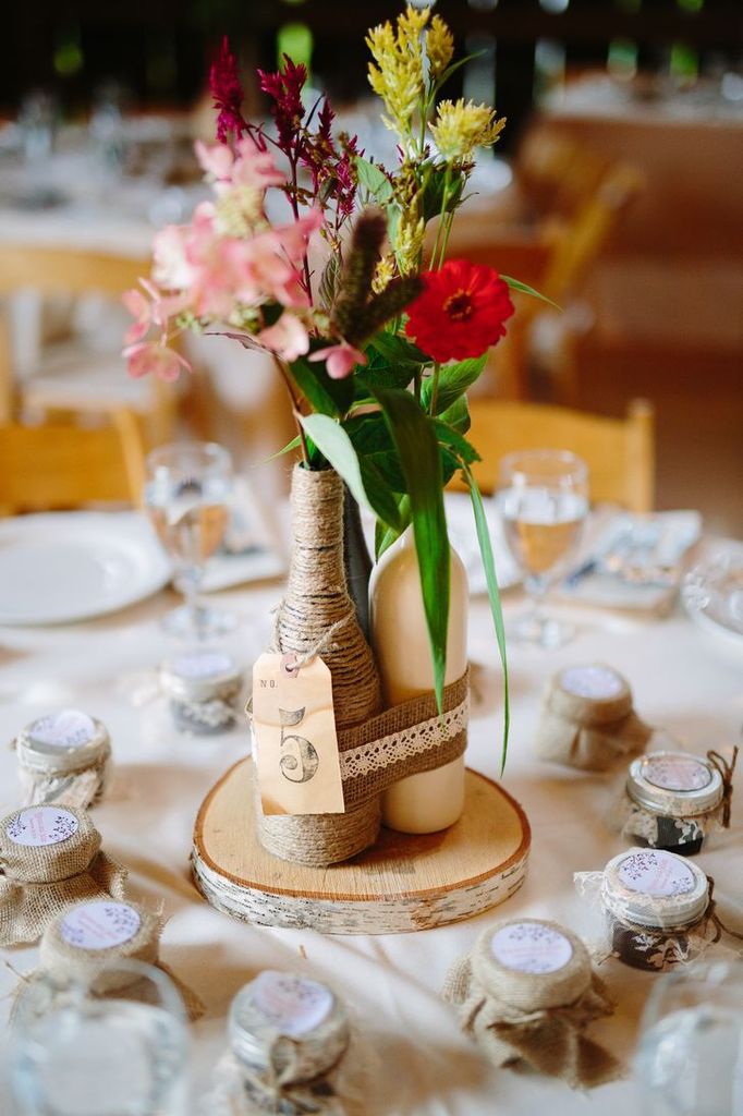 LOVE en Bouchons de Liège - Déco Mariage FAIT-MAIN