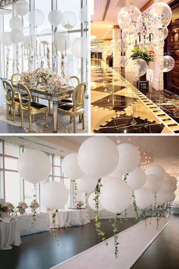 20 décorations de table avec des ballons géants - La Boutique de Juliette