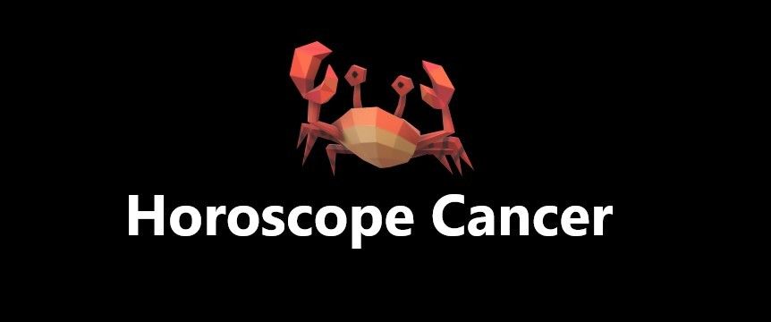 Cancer horoscope sérieux