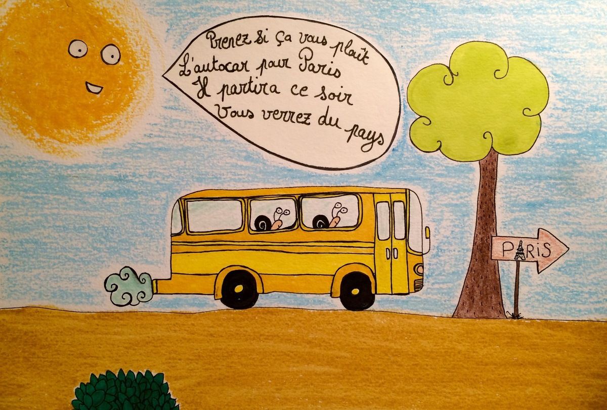 Illustration Chanson Des Escargots Qui Vont à L Enterrement Chanson des escargots qui vont à l'enterrement - Mercredi Macaroni