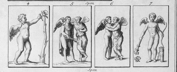 Jacob Spon, figure VI , VII , VIII et IX. in Monfaucon