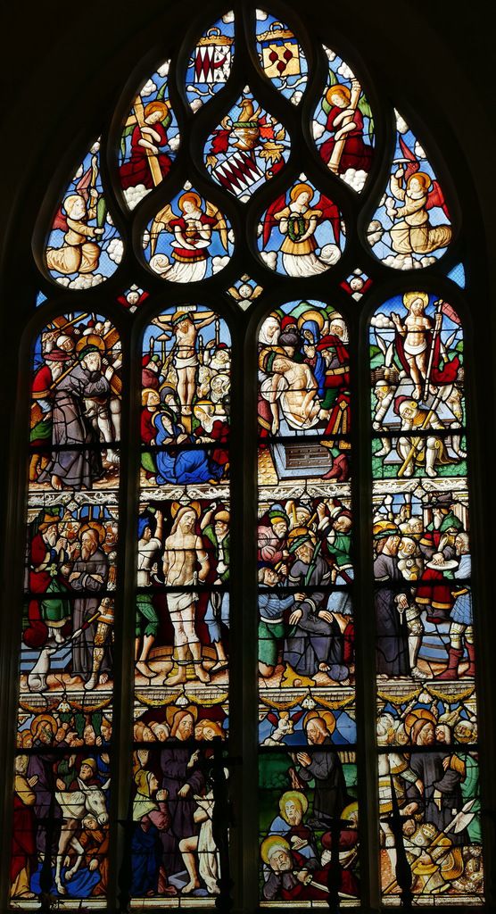 Passion de la maîtresse-vitre de la chapelle saint-Fiacre, Le Faouët, photographie lavieb-aile
