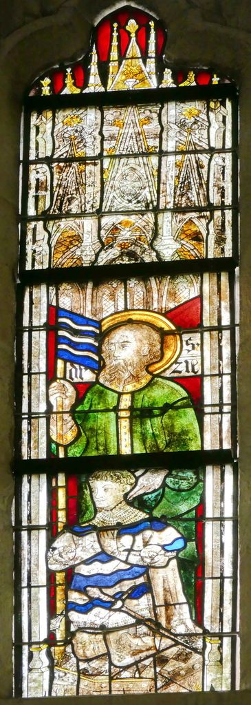 Lancette B, baie 108, chœur de la cathédrale de Quimper, photographie lavieb-aile.