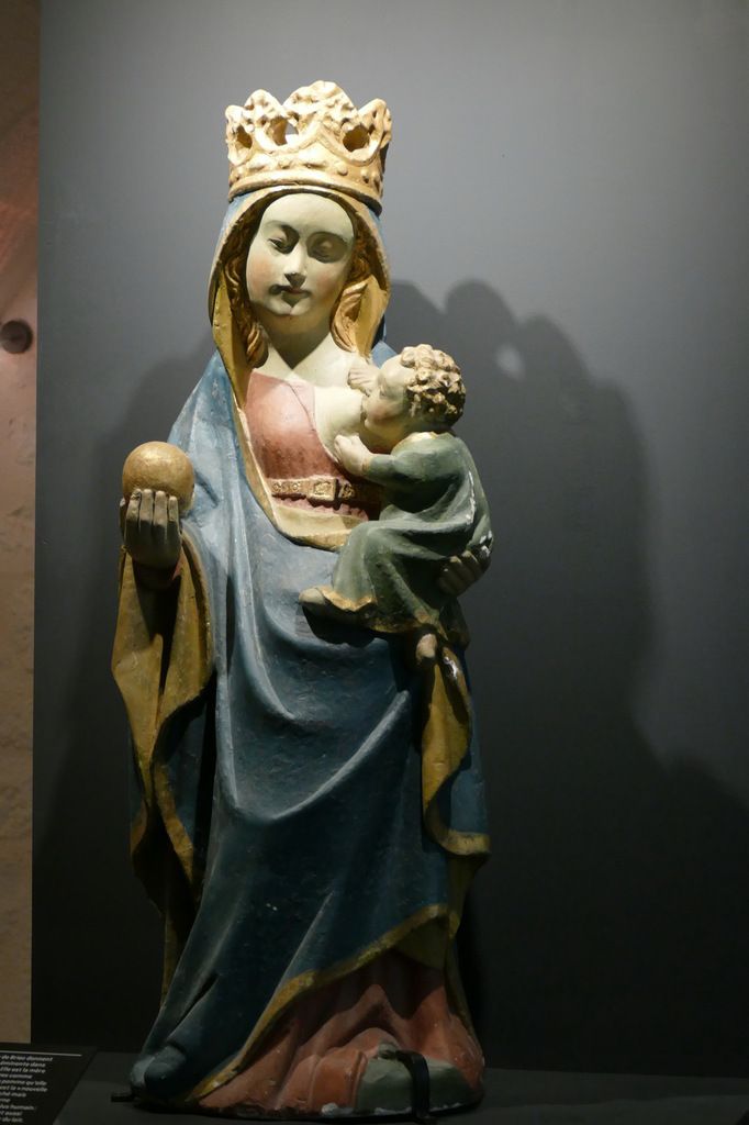 Vierge dite  Notre-Dame de Tréguron, chapelle Saint-Vénec, Briec, photographie lavieb-aile.