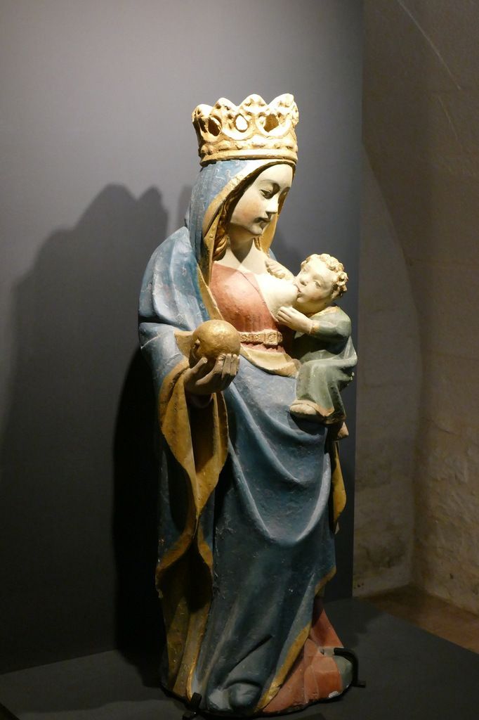 Vierge dite Notre-Dame  de Tréguron, chapelle Saint-Vénec, Briec, photographie lavieb-aile.