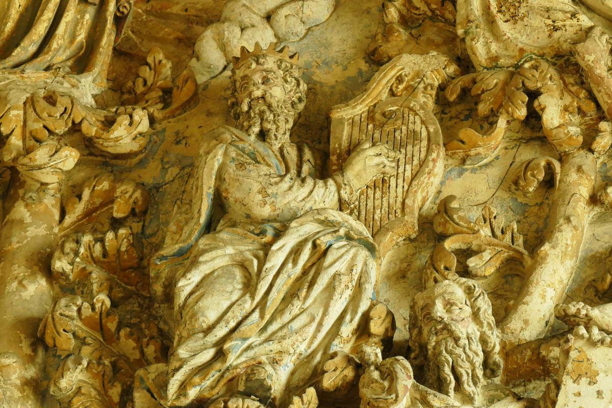 L'Arbre de Jessé aux Sibylles, 1593, P. Le Fresnoy. église de Gisors. Photographie lavieb-aile 26 août 2018.