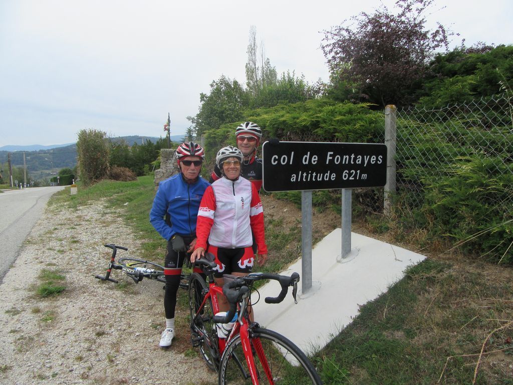 Avec Georges, Patrick et Coco O., en Ardèche  un après-midi très frais 