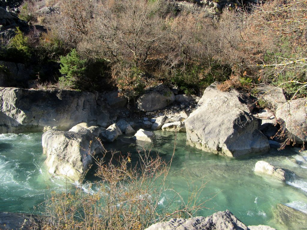 Ouah, la couleur de l'eau ... 