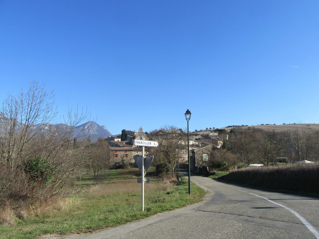 De Bourdeaux à Pont de Barret 