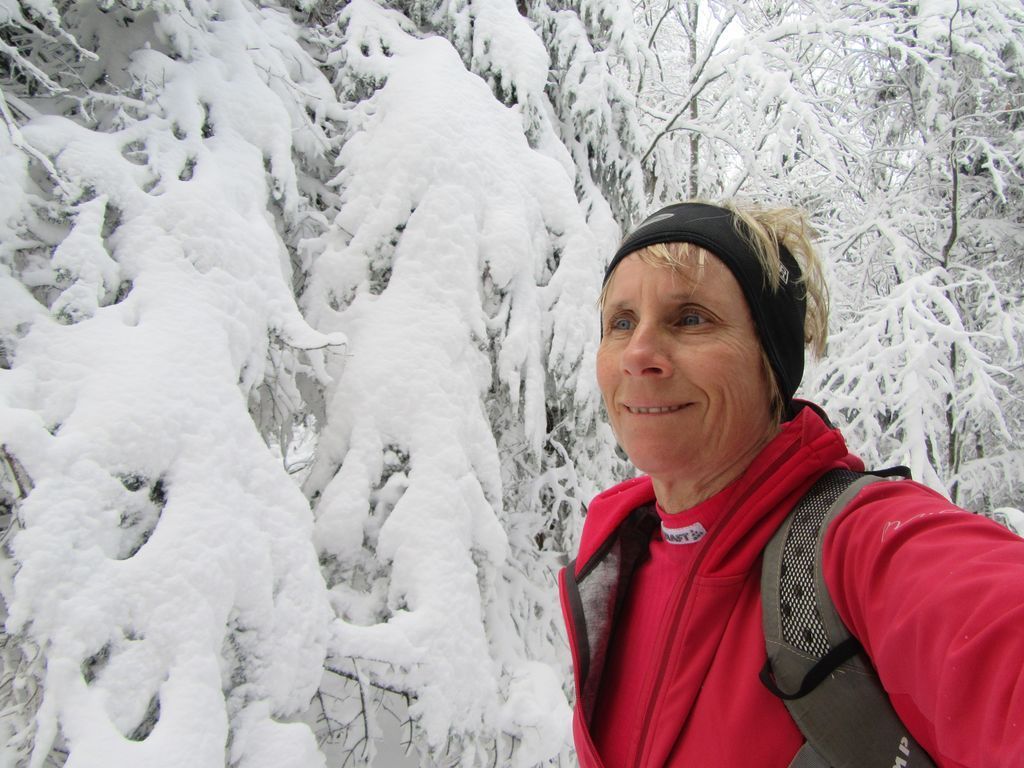 Forêt paisible, neige poudreuse , c'est le pied ... 