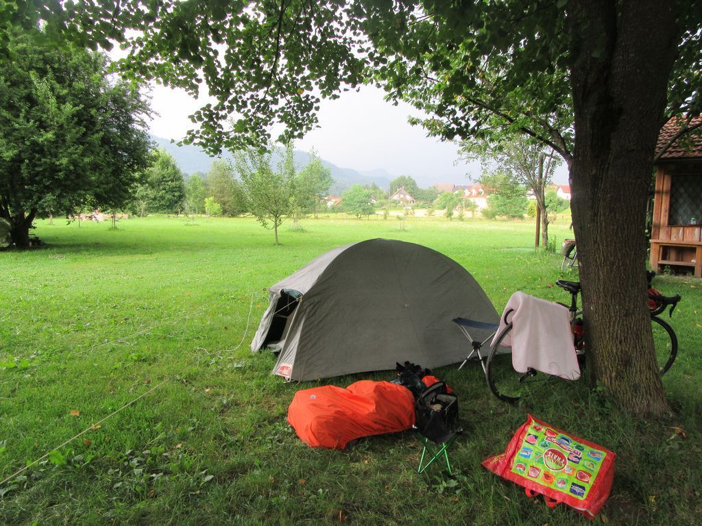 Slovénie J6 : premier passage &quot;gravel&quot;, premières gouttes de pluie  ... 