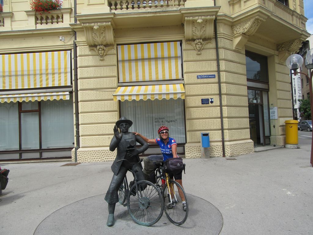 Celje : un copain cycliste et photographe 