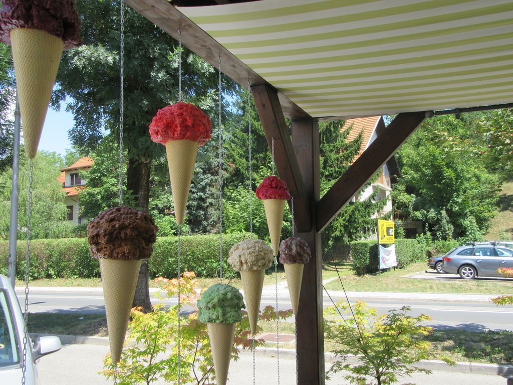 Glace à Krsko 