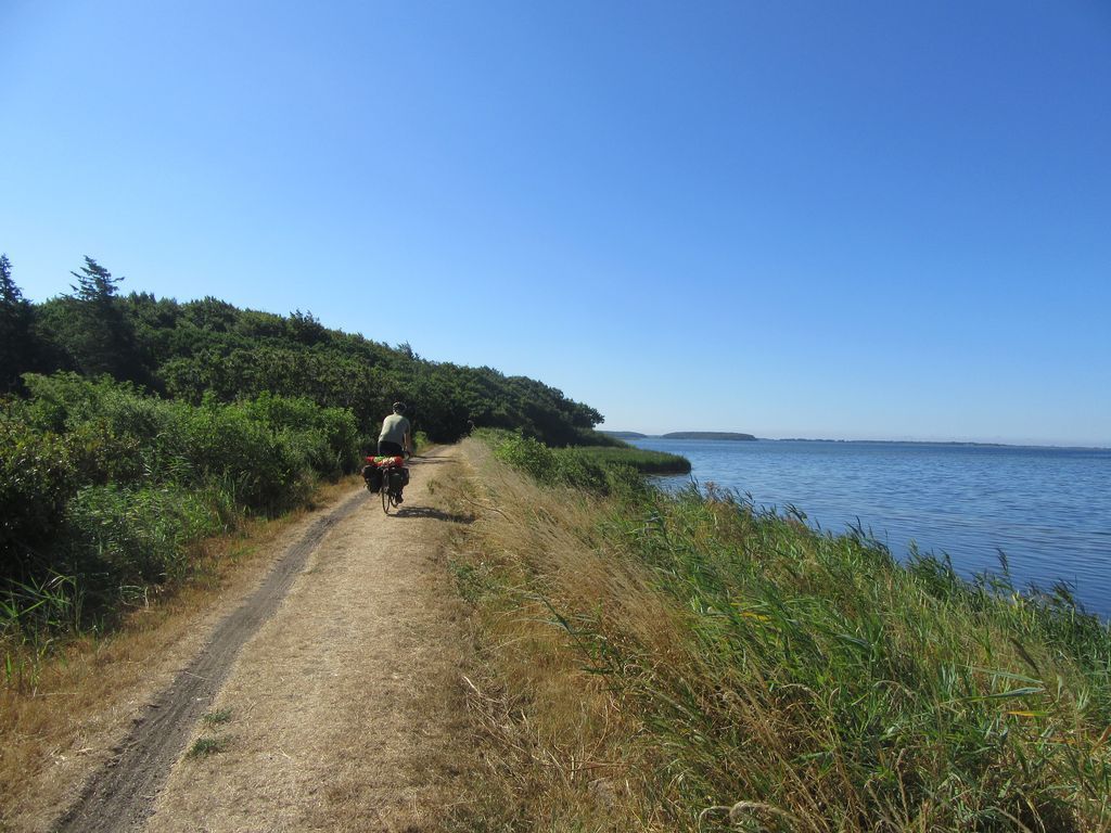 le "1% gravel"  (très joli quand même) du côté de Nakskov au Sud 