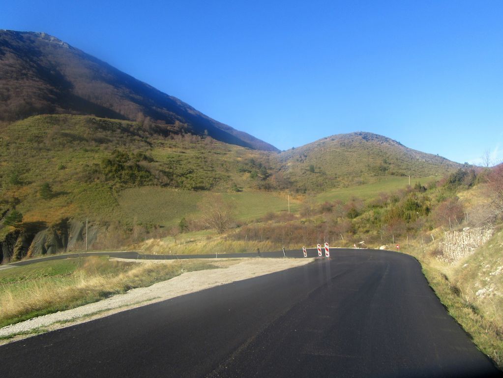 Bouvières et Col de la Sausse (avec buée sur l'objectif :-(  ) 
