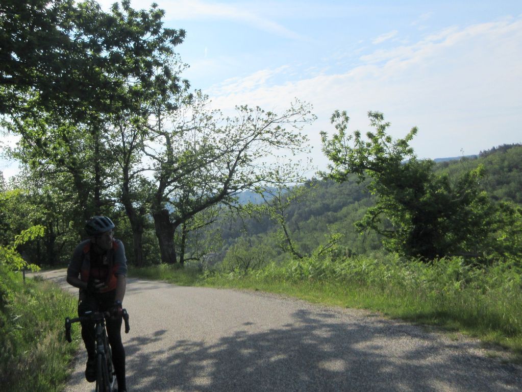 Petites routes de St Barthelemy à Lamastre, via le col de St Genest 