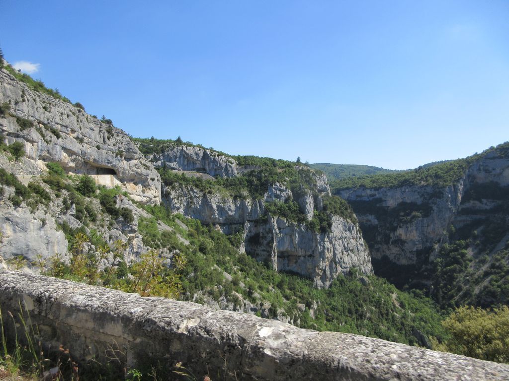 Gorges de la Nesque , magnifiques 