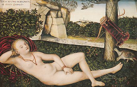 Lucas Cranach l'Ancien, La Nymphe à la source