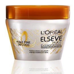 Test du Masque 1001 Usages Huile Extraordinaire à l’Huile Fine de Coco d’Elseve