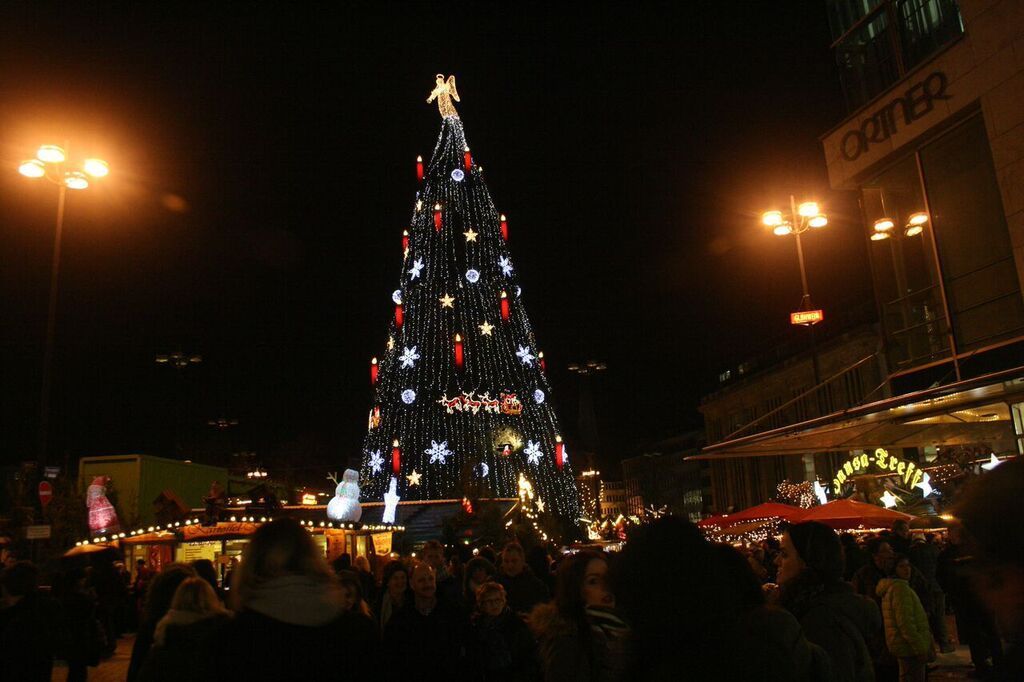 Der größte Weihnachtsbaum der Welt
