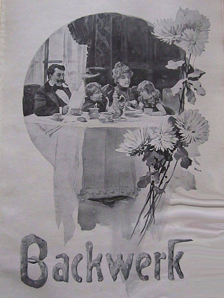 alte Kochbuchzeichnung