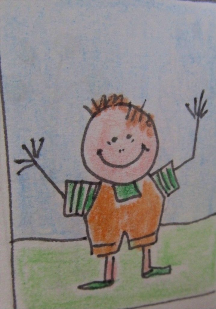 Klein-Fritzchen Zeichnung