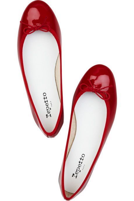 Ballerines rouges