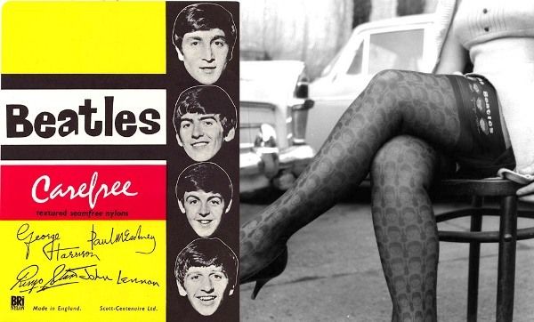 BEATLES Nylon Stockings vintage