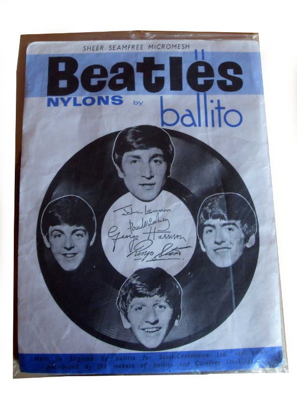 BEATLES Nylon Stockings vintage