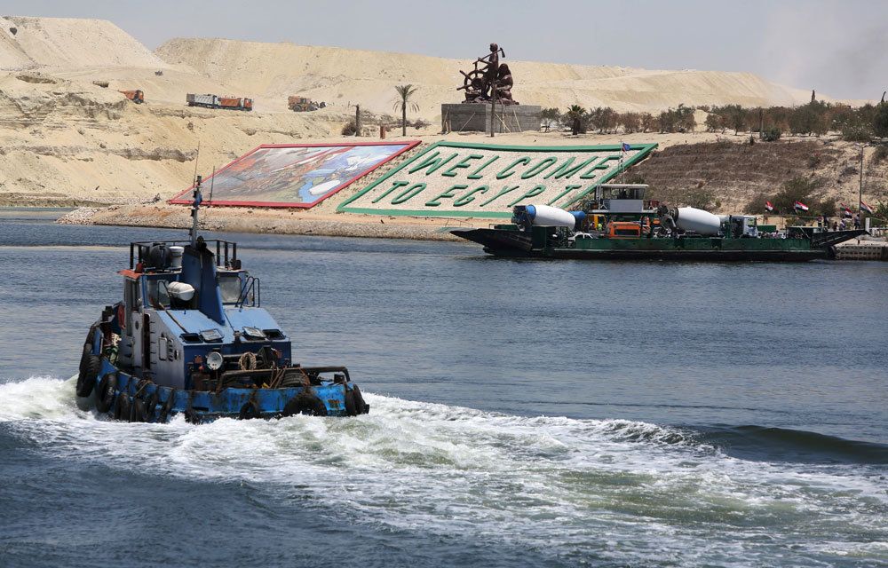 LE « NOUVEAU » CANAL DE SUEZ EN QUELQUES CHIFFRES