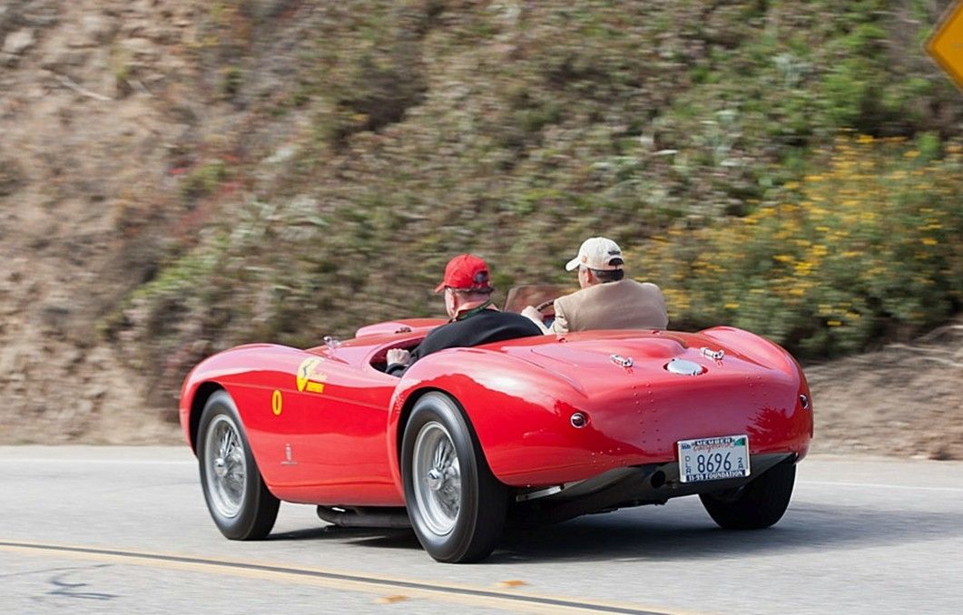 VOITURES DE LEGENDE (575) : FERRARI 500 MONDIAL PININ FARINA SPYDER - 1954