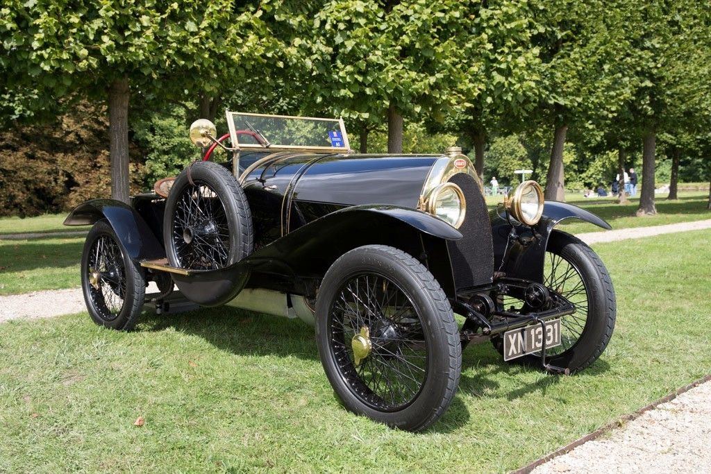 VOITURES DE LEGENDE (577) : BUGATTI TYPE 18 LABOURDETTE TORPEDO &quot;BLACK BESS&quot; - 1912