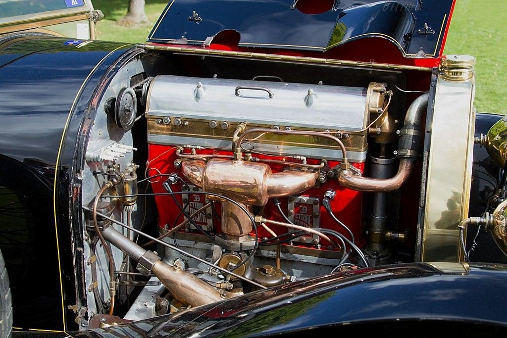 VOITURES DE LEGENDE (577) : BUGATTI TYPE 18 LABOURDETTE TORPEDO &quot;BLACK BESS&quot; - 1912
