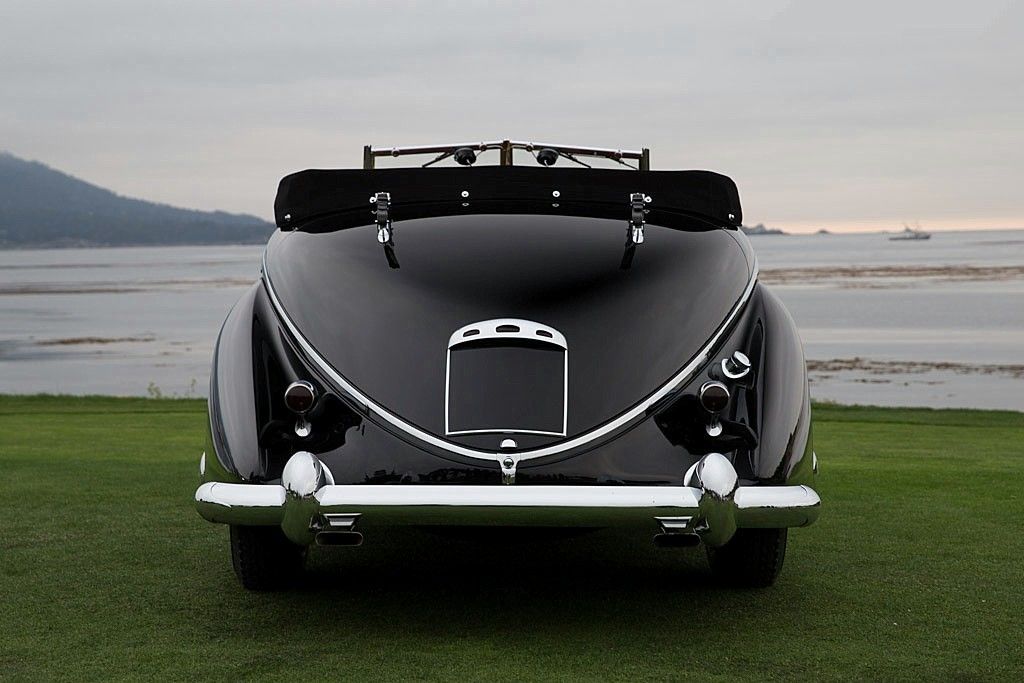 VOITURES DE LEGENDE (1356) : LANCIA ASTURA PININ FARINA "BOCCA" CABRIOLET - 1936