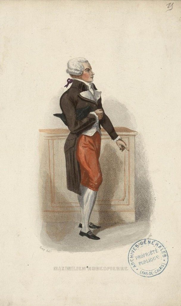 Les Acteurs De La Revolution Robespierre 3 50 Victor Association