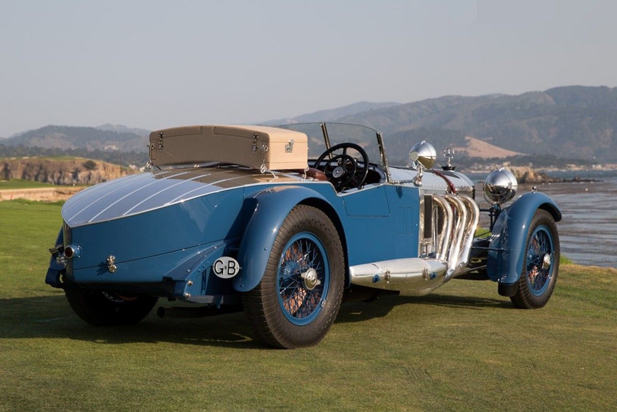 VOITURES DE LEGENDE (795) : MERCEDES-BENZ 680 S BARKER TOURER - 1929