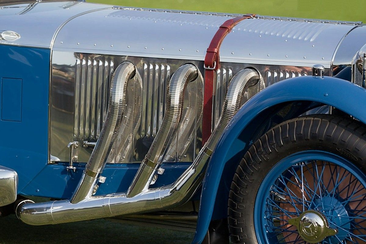 VOITURES DE LEGENDE (795) : MERCEDES-BENZ 680 S BARKER TOURER - 1929