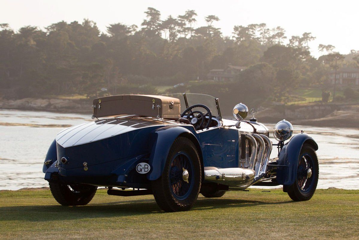 VOITURES DE LEGENDE (795) : MERCEDES-BENZ 680 S BARKER TOURER - 1929