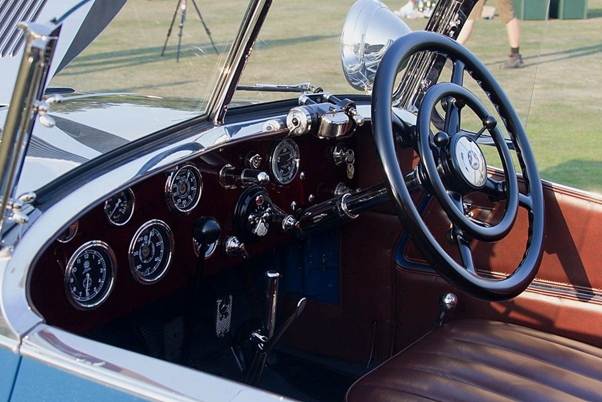 VOITURES DE LEGENDE (795) : MERCEDES-BENZ 680 S BARKER TOURER - 1929