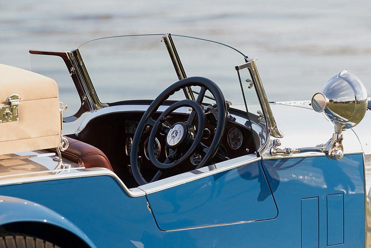 VOITURES DE LEGENDE (795) : MERCEDES-BENZ 680 S BARKER TOURER - 1929