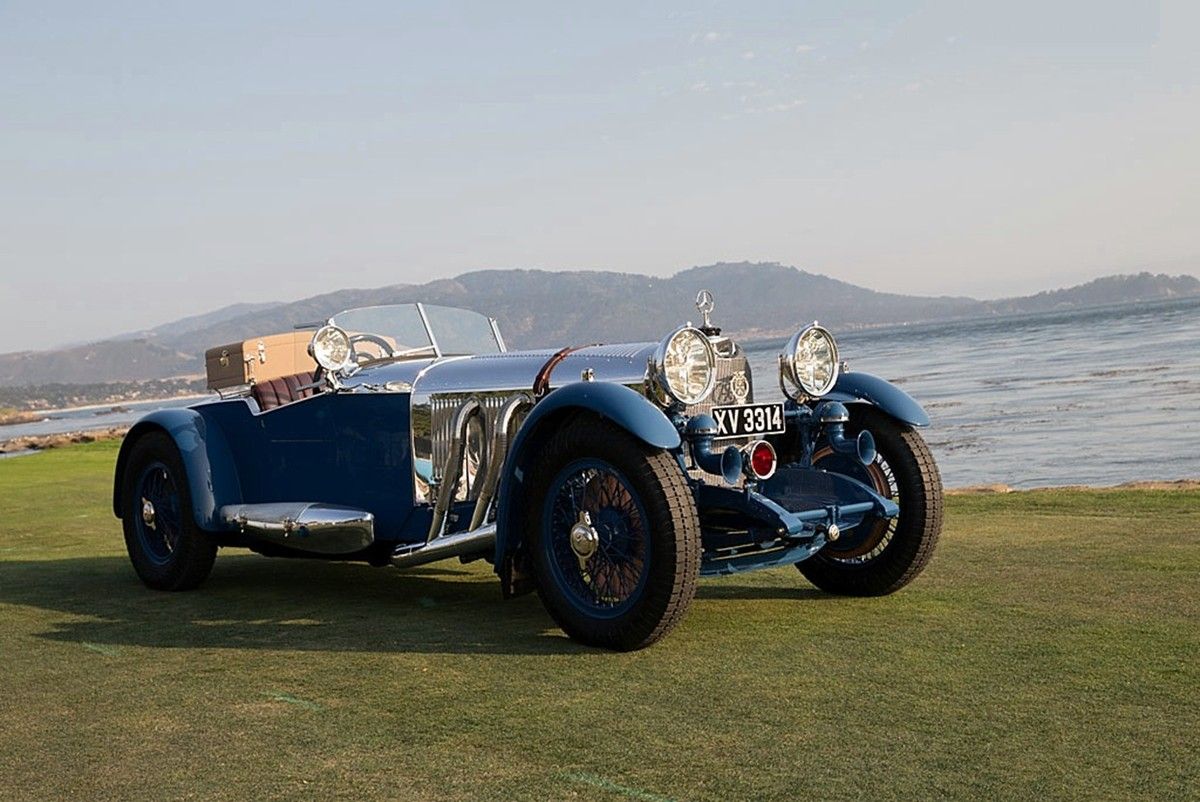 VOITURES DE LEGENDE (795) : MERCEDES-BENZ 680 S BARKER TOURER - 1929