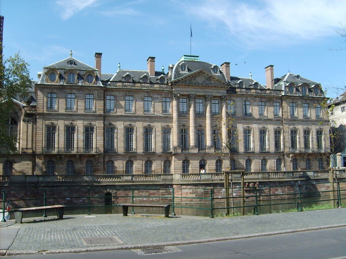 TRESORS DU PATRIMOINE FRANCAIS : STRASBOURG (BAS-RHIN) - LA PALAIS DES ROHAN