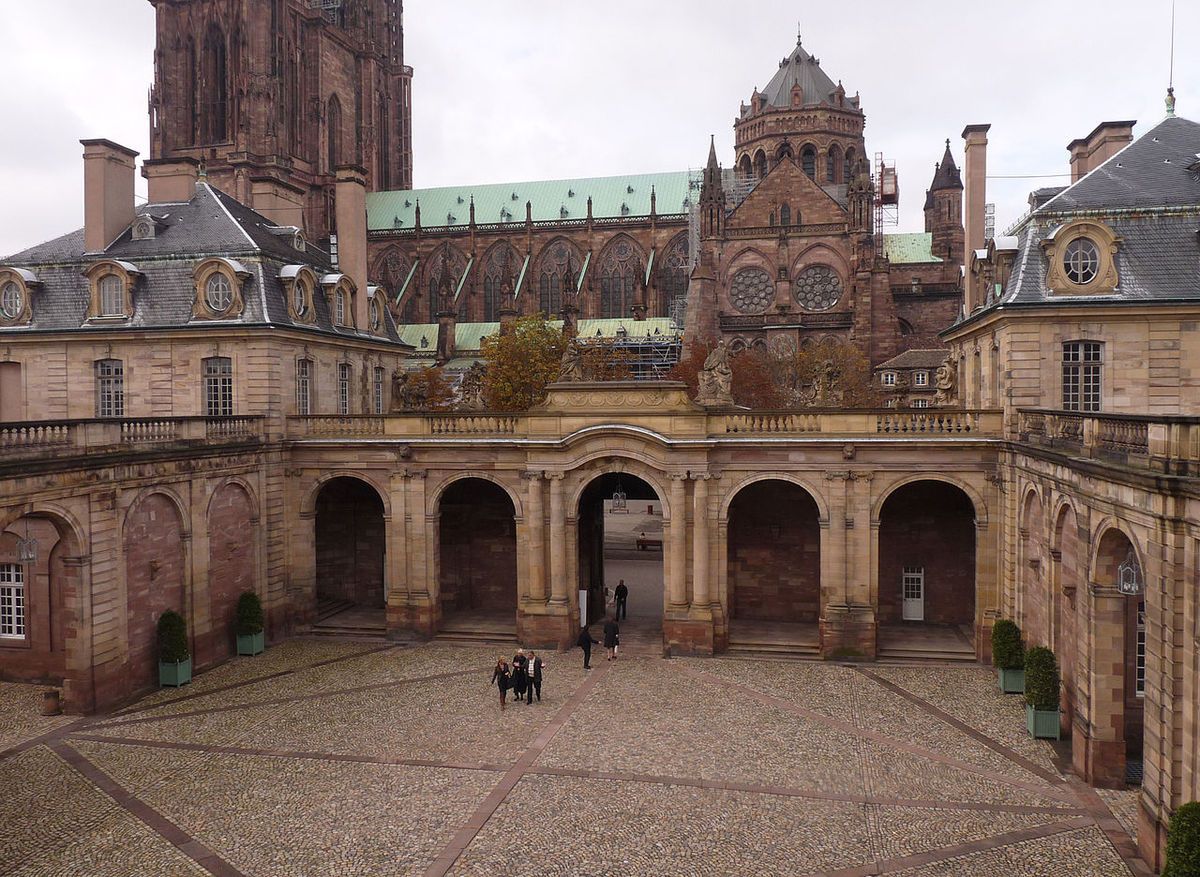 TRESORS DU PATRIMOINE FRANCAIS : STRASBOURG (BAS-RHIN) - LA PALAIS DES ROHAN