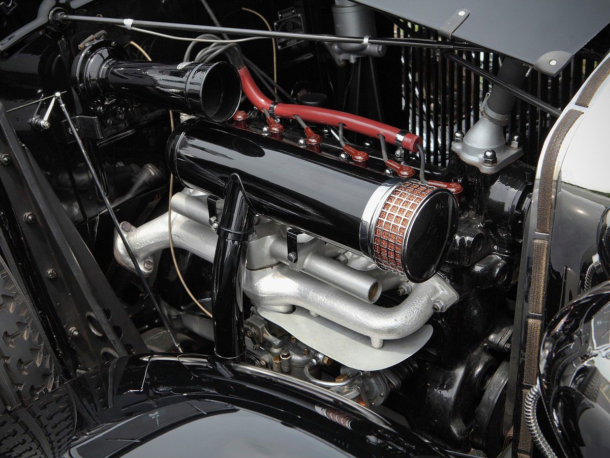 VOITURES DE LEGENDE (1522) : MERCEDES-BENZ TYPE 290 CABRIOLET D - 1934