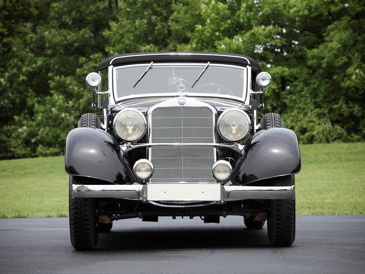 VOITURES DE LEGENDE (1522) : MERCEDES-BENZ TYPE 290 CABRIOLET D - 1934