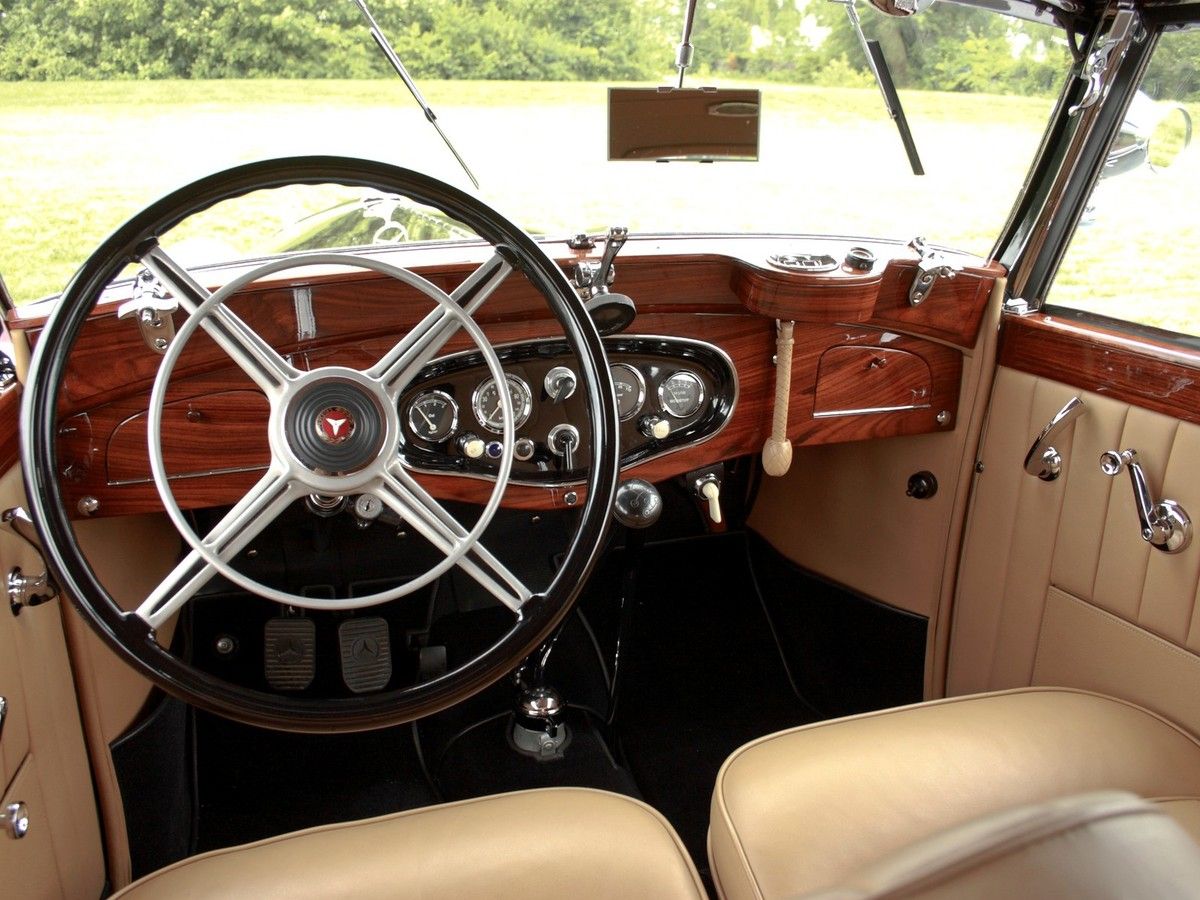 VOITURES DE LEGENDE (1522) : MERCEDES-BENZ TYPE 290 CABRIOLET D - 1934