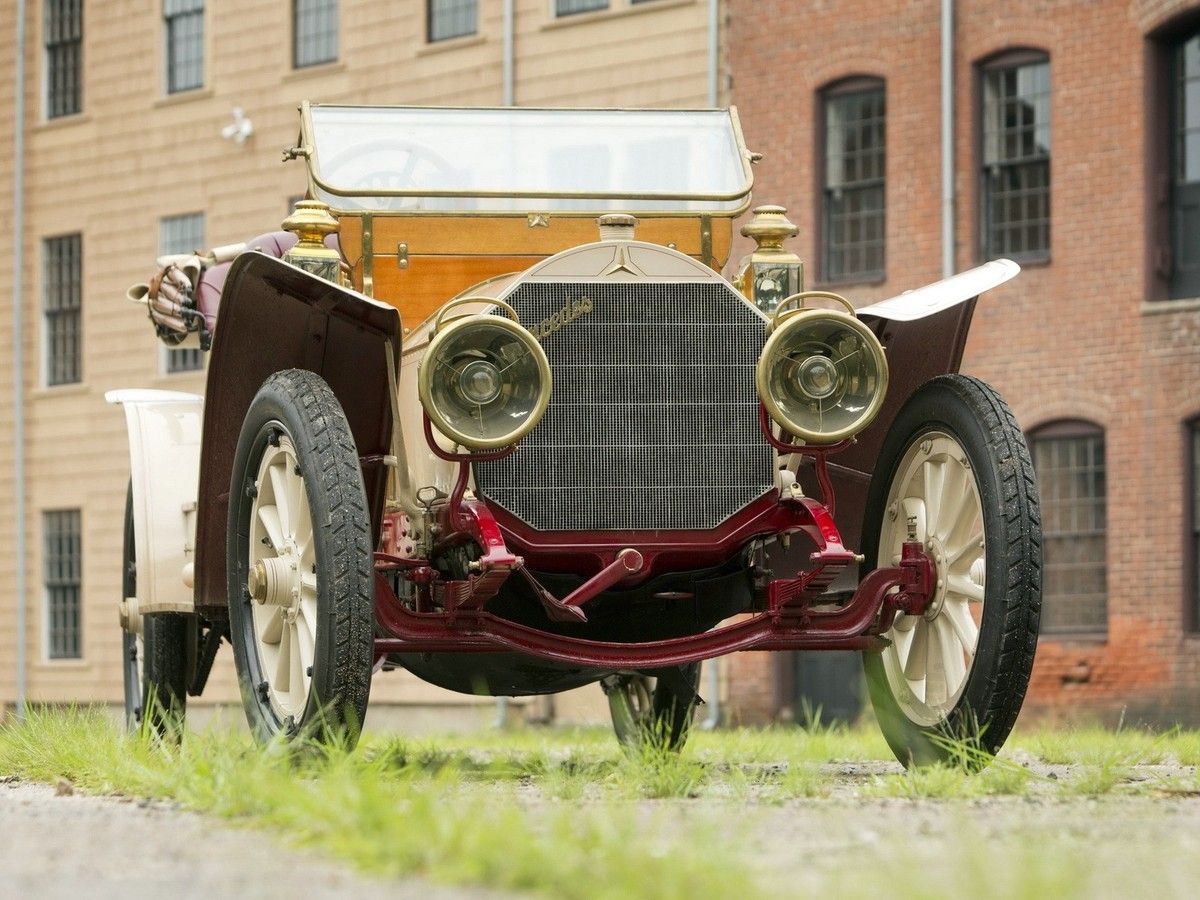 VOITURES DE LEGENDE (1060) : MERCEDES-BENZ 45 HP 4 SEAT TOURABOUT - 1910