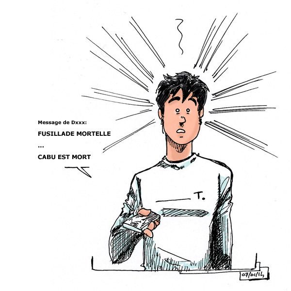 Mort de Cabu, Wolinski ...