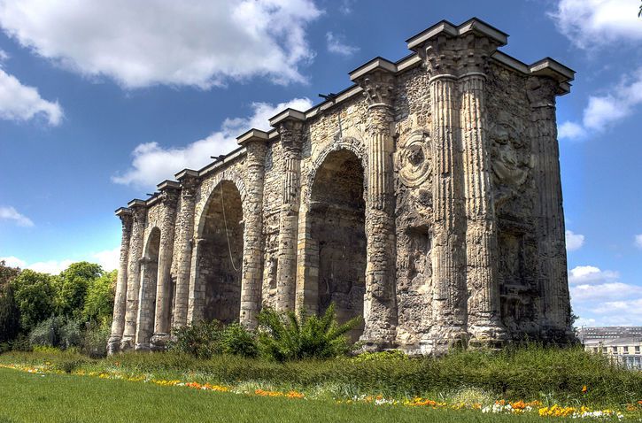 La Porte de Mars sur la via Francigena à Reims - Le blog de Charles MYBER