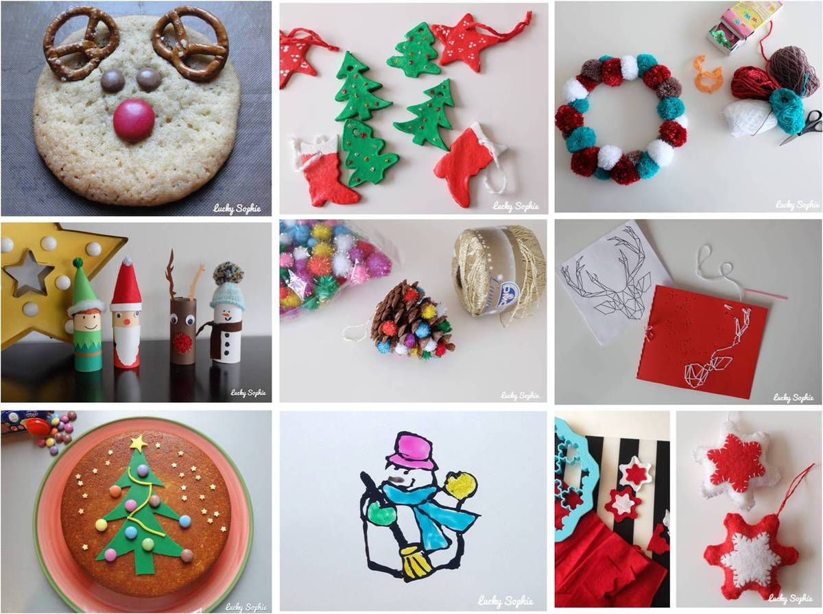 24 activités créatives de Noël avec les enfants DIY - Lucky Sophie